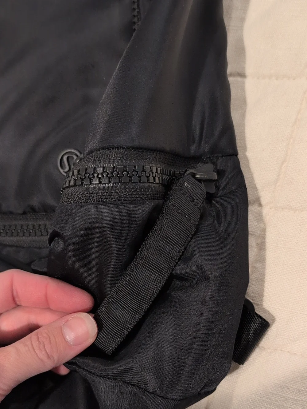 Lululemon Black Backpack